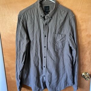 14th & Union Beige Textured Shirt